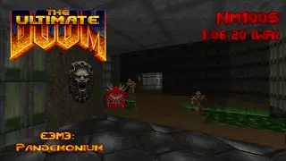 Ultimate Doom: E3M3 NM100S in 1:06.20 (WR)