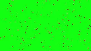 Confetti Green Screen Effect Motion video