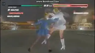 DOA 5 Ingrid vs Lili Rochefort Ryona Reverse Ugly eek Pain Video Loop over