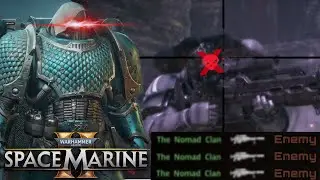 SPACE MARINES 2 - BECOMING THE ALPHA LEGIONS DEADLIEST SNIPER IN PvP! (Multiplayer Gameplay)