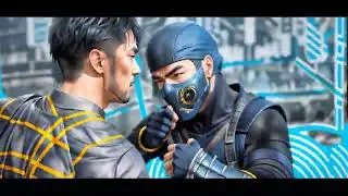 Scorpion VS subzero Mortal kombat Movie animation test stable diffusion