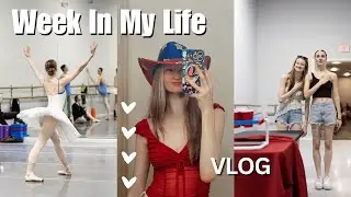 Week In My Life | summer intensive, my birthday, 4th of july! #ballerina