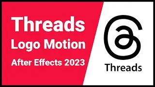 BTS Threads Logo Animation | Professional Logo Motion | Speed Art