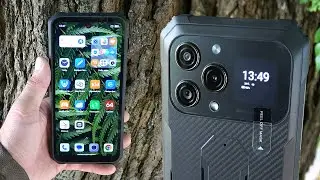 FISHING SMARTPHONE for MEN 🔥 BLACKVIEW BL8000 🔥 Two screens! IP68 protection 512Gb - 2.5K display