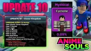 Update 10 |Roblox| Anime Souls Simulator