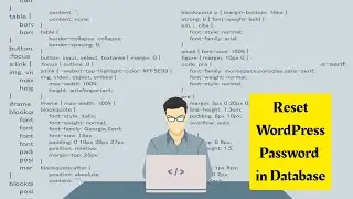 How to change WordPress password in the database PHP MY Admin on local host urdu Hindi
