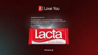 Lacta AI Love You | Βρες τα λόγια να πεις «σ’ αγαπώ».