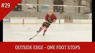 DRILL 29: Outside Edge 1 Foot Stops