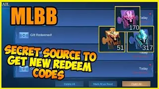 SECRET SOURCE FOR COMING NEW REDEEM CODE | MOBILE LEGENDS 2020