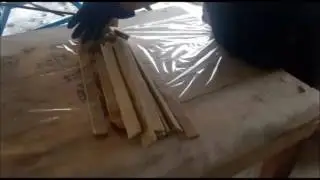 Embalando Filete Canjiquinha Amarelo Pedra Natural São Tomé Ecominer Pisos Revestimentos