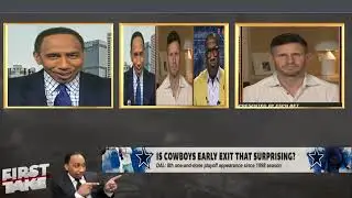 First take | Stephen A smith reacts to the Cowboys losing 48-32 to the Packers