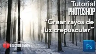 Crear rayos de luz crepuscular - Tutorial Photoshop