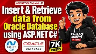 Asp.net C# Tutorial 11 - How to Insert and Retrieve data from Oracle Database using ASP.NET C#