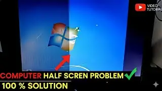 computer half screen problem [ fix ]