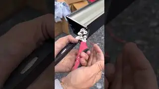 Installing Seamless Gutter