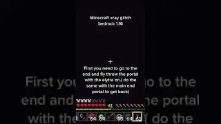 How to X-ray on minecraft bedrock 1.16 (easy diamonds)