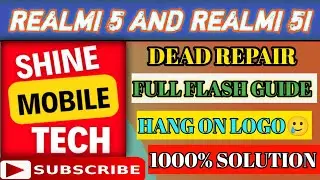 Realme 5i Hang On Logo Solution | Realme 5i Logo Restart | Realme 5 Dead Solution