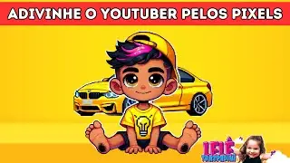 QUIZ | DESCUBRA O YOUTUBER PELOS PIXELS - VOCÊ CONHECE TODOS?
