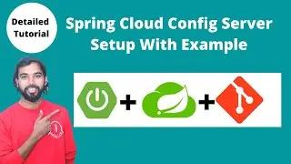 Set up spring cloud config server from scratch  using git repository  | Spring cloud part-1