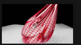 Making a fishing net in Maya - part 2 - textures and curves