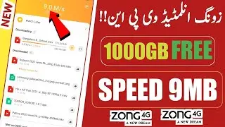 Zong unlimited free internet new fastest VPN 2021 Zong Free Net Code