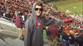 Stadium Paper Airplane Fail @ Virginia Tech Football Game