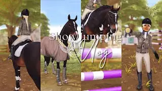 Show Day Vlog || Show Jumping Competition || Star Stable Realistic Roleplay ⭐️