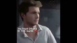 nathan drake \\ uncharted- in game vs movie ❤️