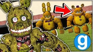 New Terrifying Enhanced Springtrap & Fredbears Family Diner Pack! - Gmod FNAF Spotlight