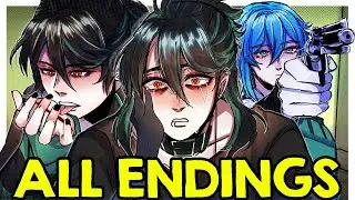 The Kid At The Back DAY 2 - ALL ENDINGS - All ROUTES