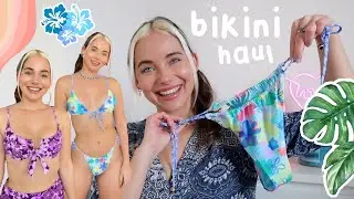 a ~very cute~ bikini haul 2022 (try-on) - Blackbough Swim *ft some beach beauty essentials*