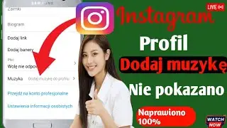 Dodaj opcję muzyki, która nie jest wyświetlana w profilu na Instagramie