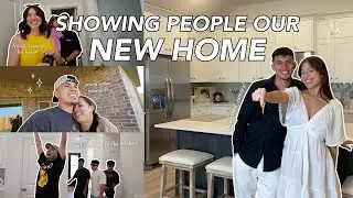 OUR FAMILY AND FRIENDS REACT TO OUR HOUSE!