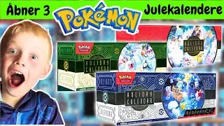 Åbner 3 POKEMON Julekalendere #dansk