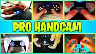 Handcam of Pro Fortnite Players
