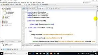 31 Connection iReport With DataSource