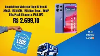 Smartphone Motorola Edge 50 Pro 5G 256GB, 12GB RAM, 12GB Ram Boost, 50MP UltraPixel AI Camera, NFC