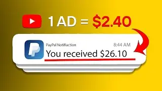 Earn $2.40 PER AD Watched - Make Money Online