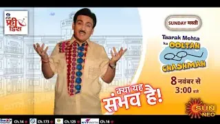 DD Free Dish New Update Today | TMKOC On Sun Neo Tv...?