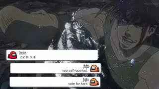 Eventually, Kars was not The Impostor | Among Us JoJoke