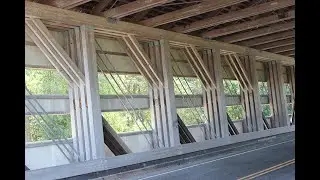 Big Darby Creek Covered Bridge Union County Ohio