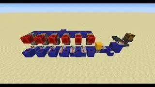 Item counter, Binär Item Zähler, Minecraft, Redstone