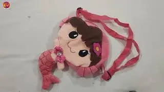how to sew a mermaid purse in hindi | mermaid purse gher per kaisay banaye