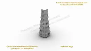 Video Building Collapsing Simulation using Maya