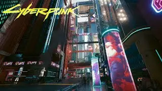 Cyberpunk 2077 [PC No HUD] - Playing as NPC - Japanese DUB
