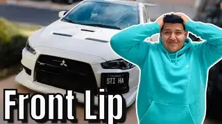 Transformando mi Evo Final Edition: ¡Instalación de Lip Frontal y Pantalla Táctil!