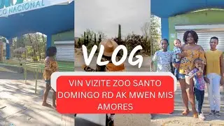 Vin Visite ak mwen ZOO Santo Domingo an. #vlogs #vlog