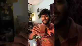 MANGO CHILLI MOCKTAIL🥭🌶| Mockatail series (1/10)| #thevoguetraveller #shorts #mocktail #asmr