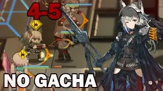 Arknights Stage 4-5 "Bureaucracy" CM | No Gacha, Elite 1 Level 50 Operators