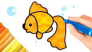 How to draw a fish? كيفية رسم سمكة؟ Cómo dibujar un pez?